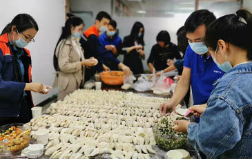濃情冬至，其樂融融，銳天團隊與客戶共度佳節(jié)